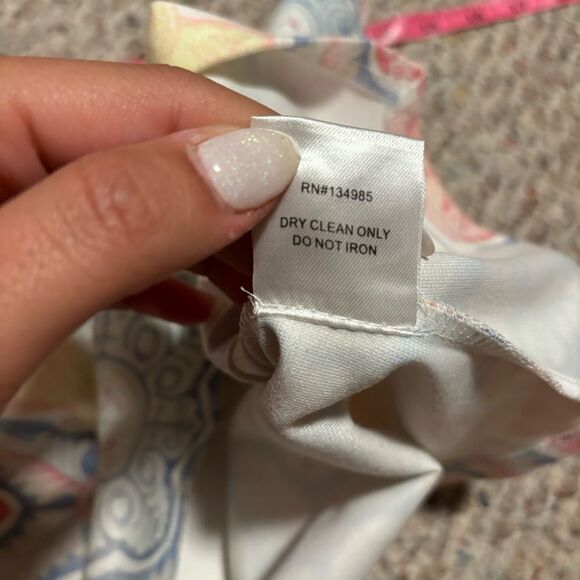 FOR LOVE & LEMONS Mosaic Ole Skirt, Tile Print- Size Large - Picture 11 of 11